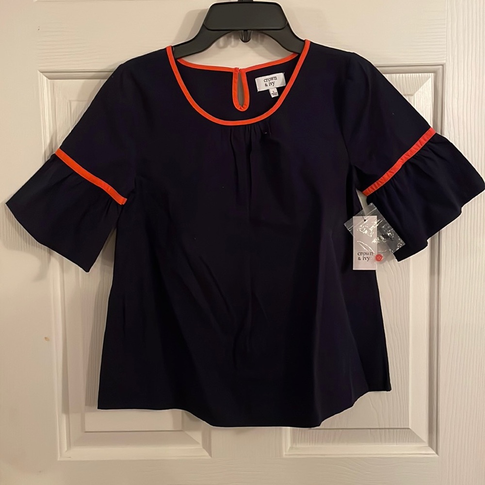 NWT Crown & Ivy Girl’s Top size Large